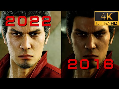 龍が如く極2 龍が如く6 龍が如く7 龍が如く維新 龍が如く6】2022年と2016年の画質比較 - 龍が如く6 勝手にリ