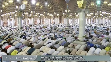 صلاة العشاء للشيخ صلاح البدير اليوم الثلاثاء 23 ذو القعدة - المسجد النبوي - من سورة الحج