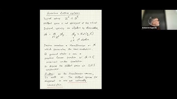 Anton Kapustin | Higher Berry Classes for many body quantum lattice systems