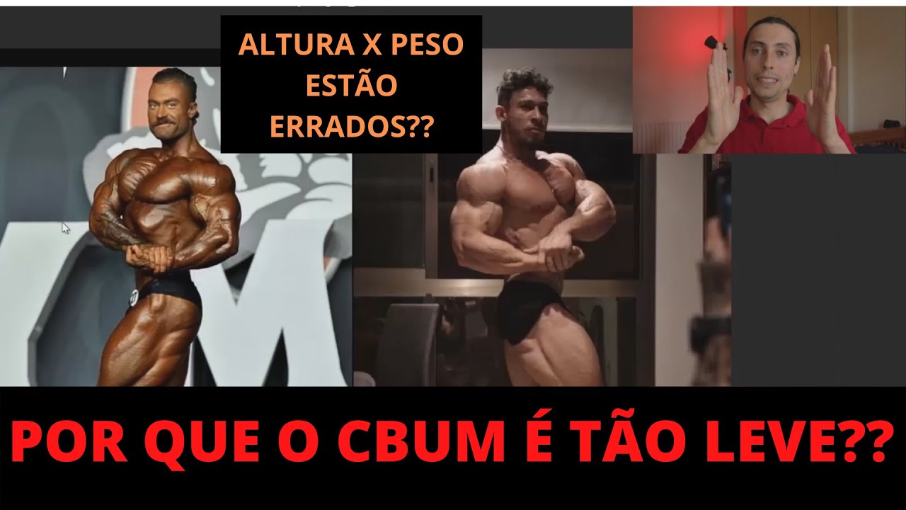 Por que o CBUM é tão leve? Erros na altura e peso na Classic