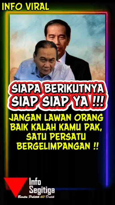 👉FIRM MESSAGE DON'T FIGHT JOKOWI⁉️#shorts #jokowi #TrendingIssues #roysuryo #gibran