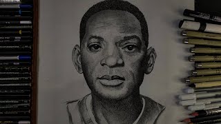 Drawing will Smith, timelapse |GYTSO ART