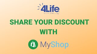 Sharing Your Discount with MyShop