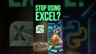Stop Using Excel! 🚫 (Learn THIS for High Salary) 💸 #python #excel #shorts #tech