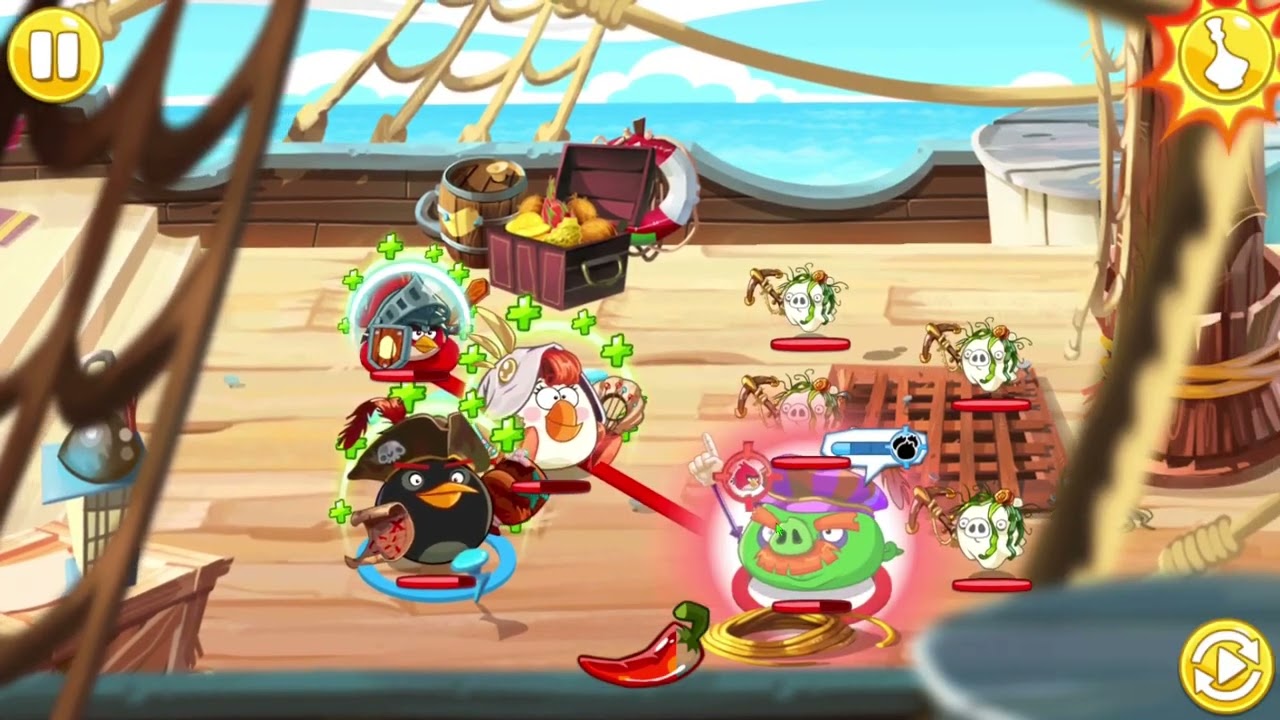 Прохождение Angry Birds Epic со стартовым снаряжением (4/19)