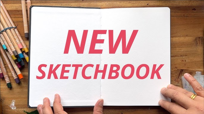 Hahnemühle Toned Watercolor Sketchbook Review and Demo 