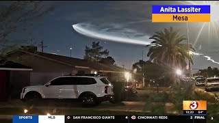 SpaceX satellite launch seen across Arizona