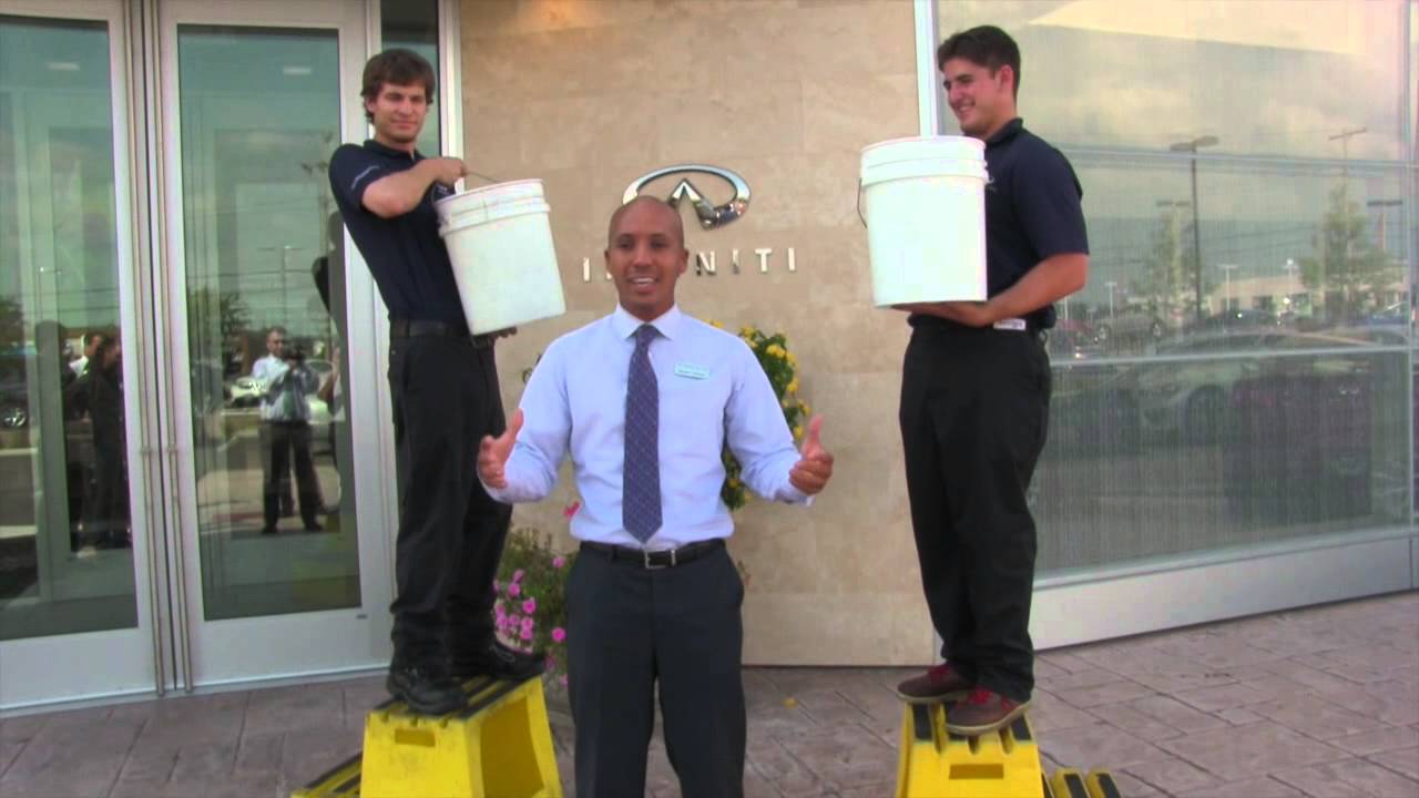 INFINITI AKRON General Manager Michael Thomas ICE BUCKET CHALLENGE