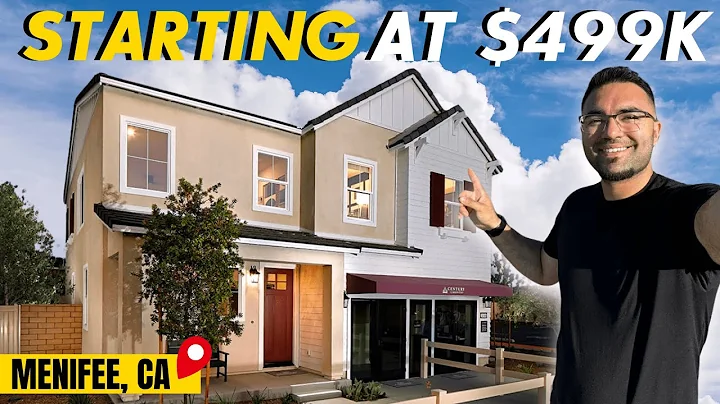 Menifee CA New Homes For Sale with LOW Rates! | Home Tour in Southern California