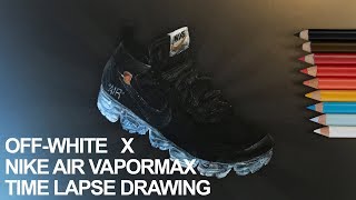 off white vapormax drawing