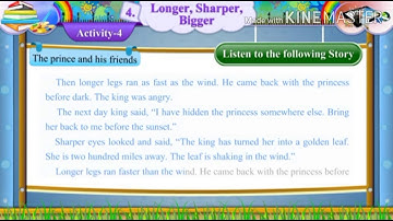 STD-7| English|Unit-4| Longer,Sharper,Bigger|Activity-4 |Sem-1|Explaination in Marathi