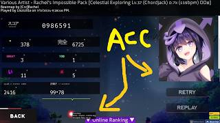 Chordjack acc warm up gone crazy (featuring Celestial Exploring)