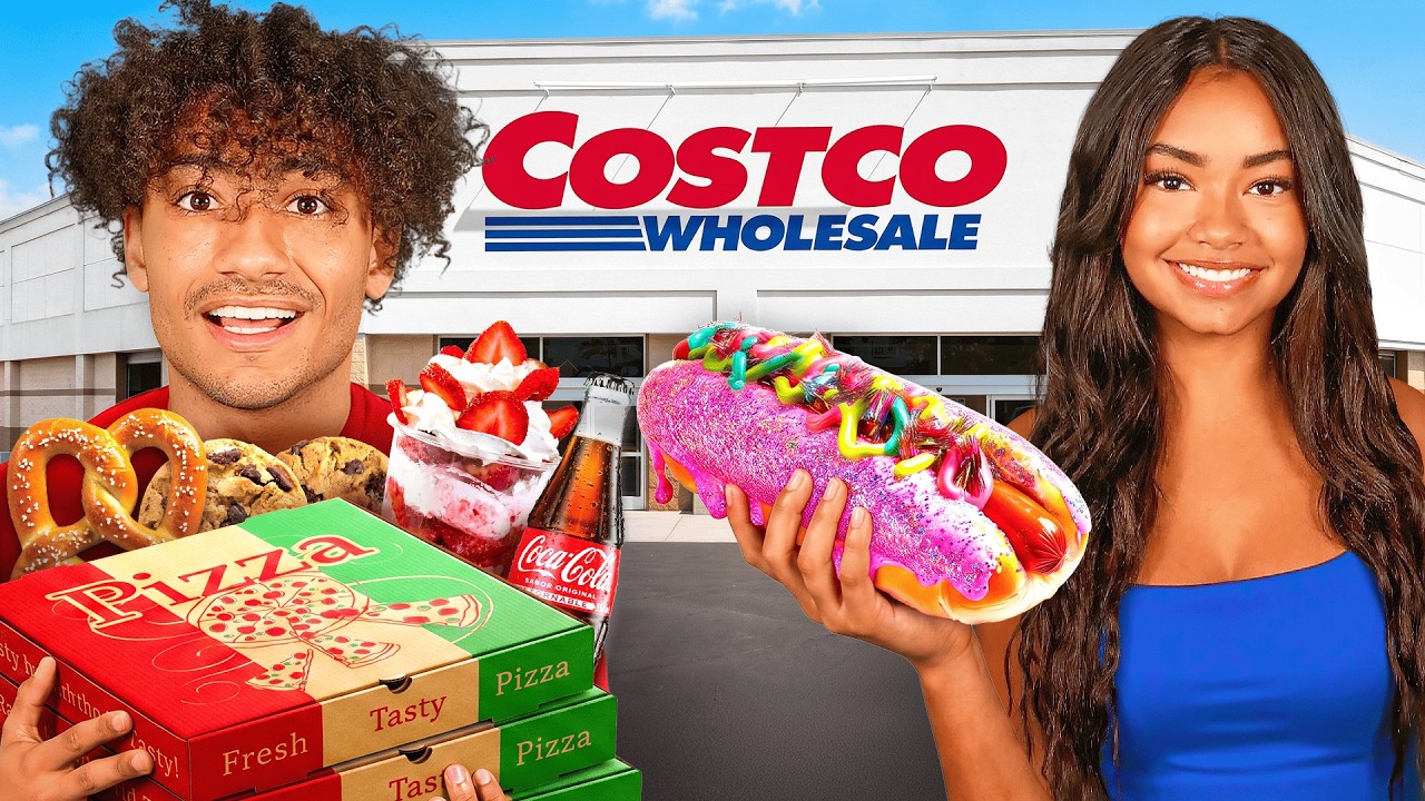 Eating Only COSTCO Food For 24 HOURS!!