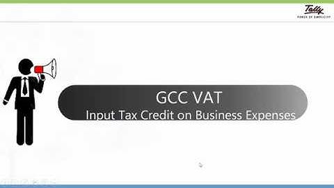 How to handle Input Credit on Expenses under GCC VAT