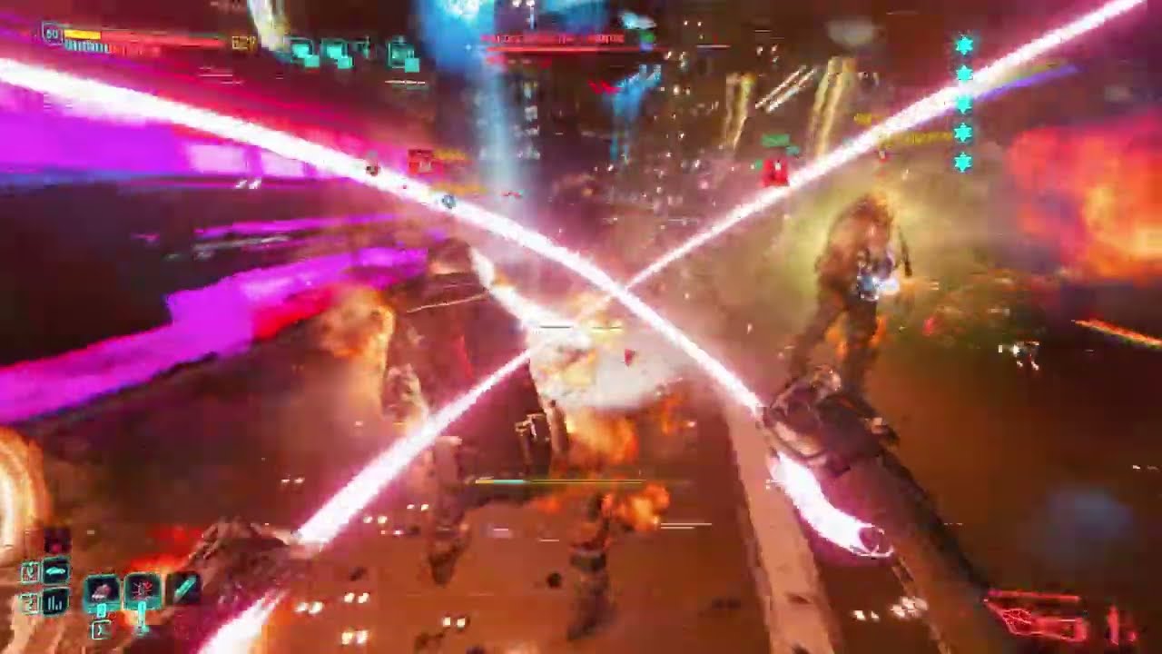 aggressive netrunner vs maxtac (cyberpunk 2077) - YouTube