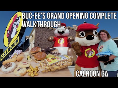 Buc-ee's Grand Opening Complete Walkthrough Calhoun GA What's This Place All About? Beaver 2021