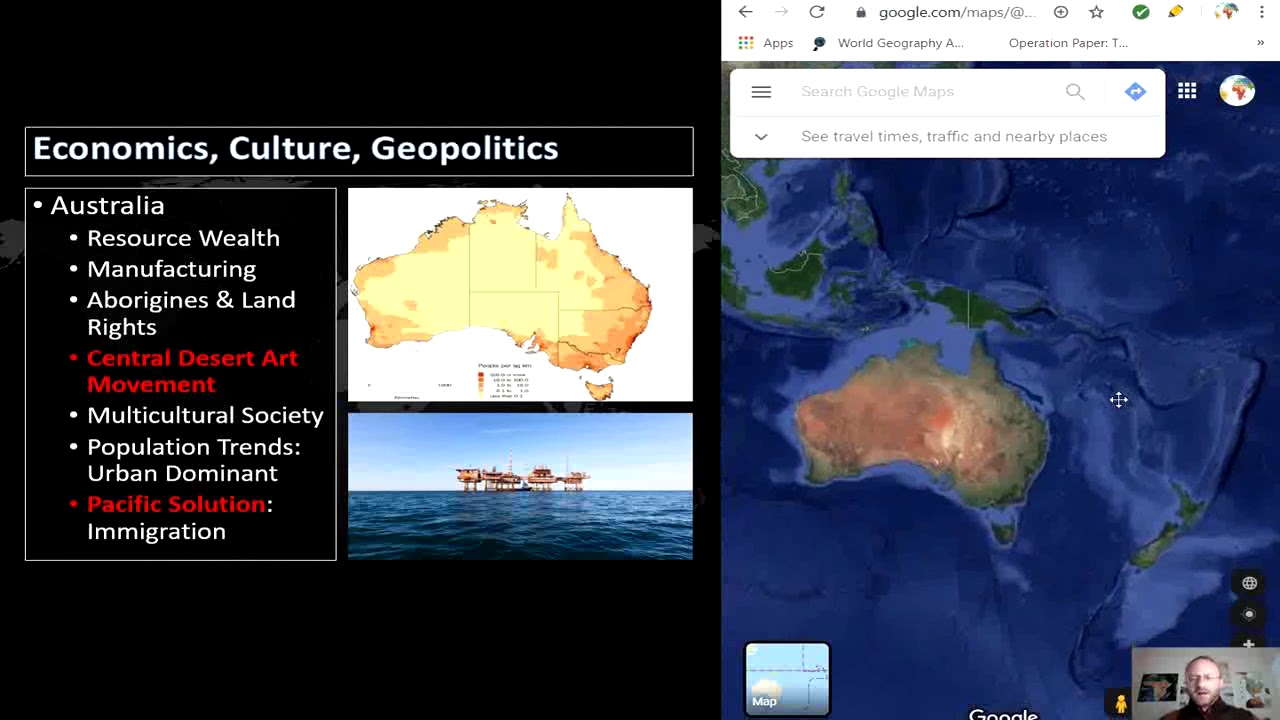 Economic Cultural And Political Geography Of Australia And Oceania Youtube
