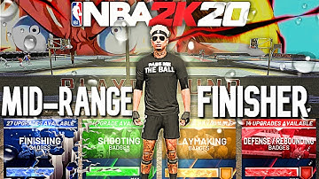 THE ULTIMATE CENTER MID-RANGE FINISHER BUILD ON NBA 2K20! THIS SCORING CENTER BUILD IS INSANE!