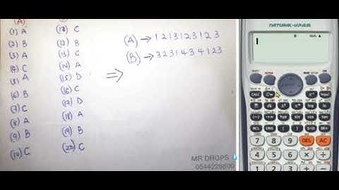 how to save objective answer on calculator