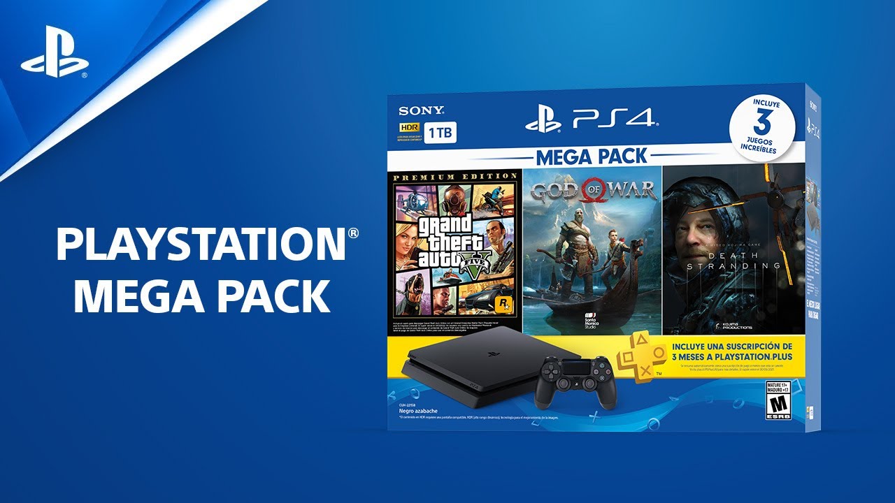 PlayStation 4 Mega Pack Family traz jogos para todas as idades