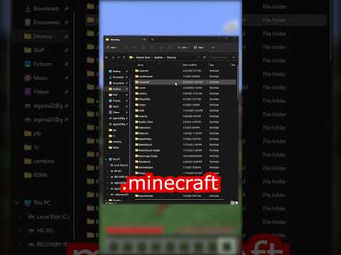 Changing gamma in Minecraft 💡⛏️ (Details in Description!!)