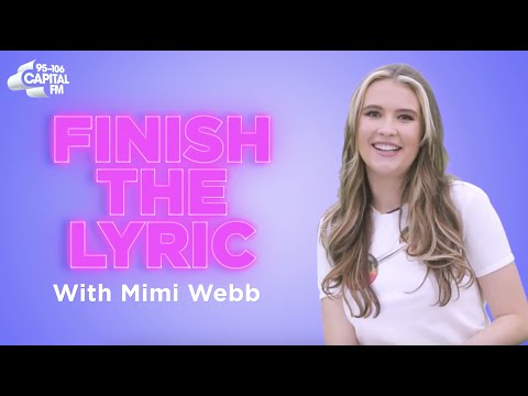 Mimi Webb Covers Adele, Little Mix, Olivia Rodrigo & More | Finish The Lyric | Capital