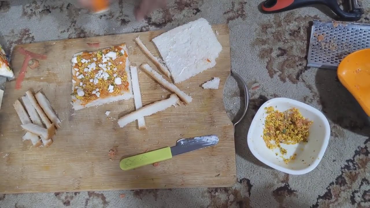 Sandwich making by kids| easy sandwich making under supervision 