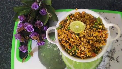 High Protein Rich Oats Healthy Breakfast Recipe in just 5 min | Oats Poha Recipe for Weight Loss