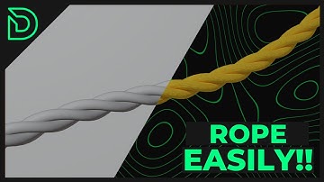 Create a Rope in Blender !!! Blender Rope Modelling and Texturing !!! #blender
