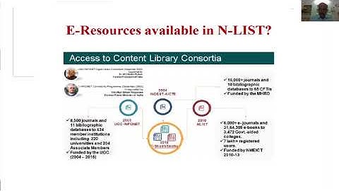 INTRODUCTION TO NLIST E RESOURCES