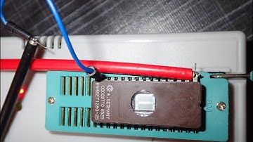 How to write 21V EPROM on TL866II+