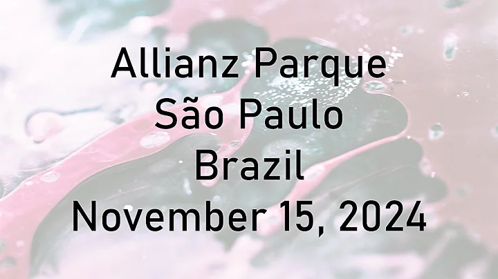 Linkin Park live Allianz Parque 🇧🇷 (Nov-15-2024) - São Paulo, Brazil (Best Quality)