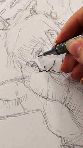 Mayara Rodrigues Drawings - Vídeo novo no canal! Desenho do Naruto Rikudou  Mode em tempo real!! Link nos comentários ^^