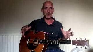 Video thumbnail of "Eric Clapton - I Will Be There - Guitar lesson by Joe Murphy"