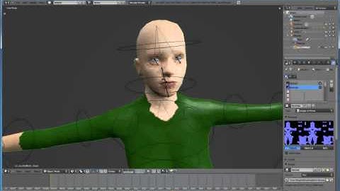 Game Character with Makeuman and Blender Part 3