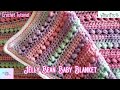 Jelly bean crochet baby blanket tutorial 