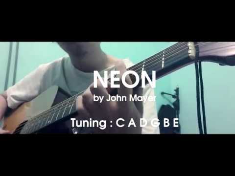can we play neon by john mayer in standard tuning?