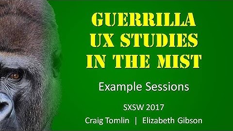 SXSW 2017 Guerrilla UX Study Example