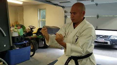 Uechi Ryu Karate Maurice Soque (Kiyoshi). Kanchin (7th) Kata Tutorial.