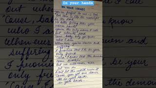 Halle   In Your Hands S  new