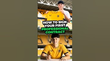 How to Sign Your First Professional Contract #shorts