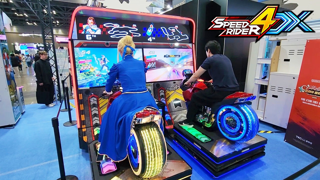 Speed Rider 4DX Arcade by IGS (2026 Gameplay) @ PlayX4