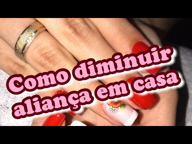 COMO CONSERTAR OU DESENTORTAR ALIANÇAS DE CASAMENTO E NAMORO - EM PRATA 925  OU OURO 18K 