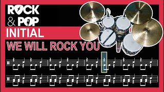 We Will Rock You (Trinity Rock & Pop Initial)   Notation