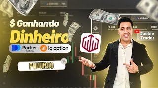 QUOTEX IQ OPTION POCKET OPTION operando ao vivo com os inscritos do canal