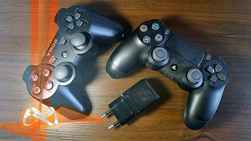 É possível carregar o controle do PS3 na tomada?