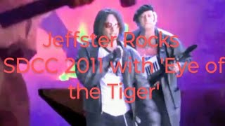 Celebrity Jeffster's Epic 'Eye of the Tiger'  Music Video: Chuck Panel SDCC 2011 Net Worth