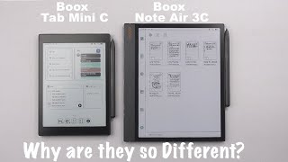 Boox OS Differences: More different than I thought.