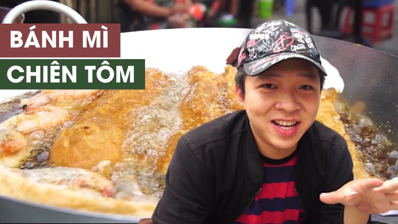Bạn đã thử BÁNH MÌ CHIÊN TÔM - Trend mới cực hot ở Sài Gòn chưa?