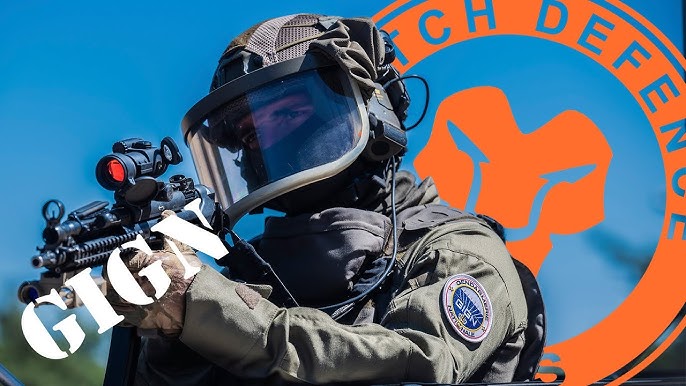 GIGN hostage-rescue demo at Eurosatory ...